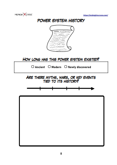 Power System Creation Worksheet Preview 8